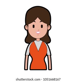 Executive woman cartoon