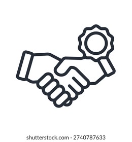 exemplary icon. vector.Editable stroke.linear style sign for use web design,logo.Symbol illustration.