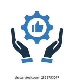 Exemplary Practices mixed color icon Vector Illustration