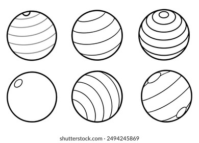 Exercise Ball Art Art Vibrant Illustration Examples Techniques