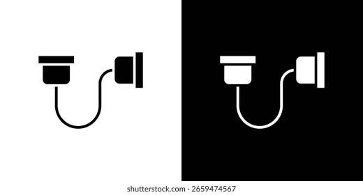 Übungsbänder Symbol des Glyphenstil-Design-Vektorpakets