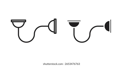 Ícone de bandas de exercício, sinal vetorial de contorno, pictograma de estilo linear e sólido isolado no branco.
