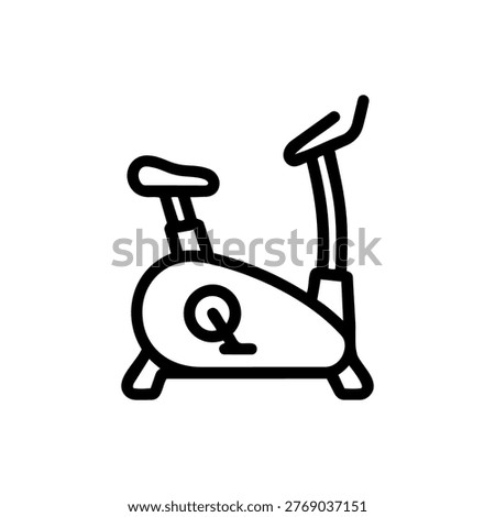 Exercise bike designed for daily cardio workouts and calorie burning.
