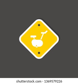exercise bike icon