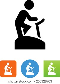 Exercise bike icon