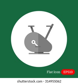 Exercise bike icon