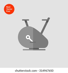 Exercise Bike Icon