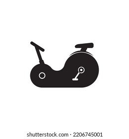  Exercise Bike icon vector illustration symbol design