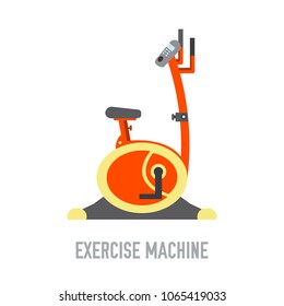 exercise bike icon vector. exercise bike sign on white background. exercise bike icon for web and app