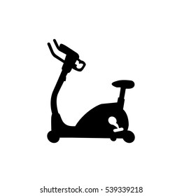 exercise bike Treadmill Icon Vector Illustration