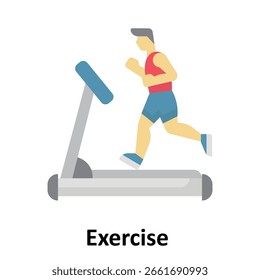 Icono del Vector de la bici del ejercicio que puede modificar o editar fácilmente
