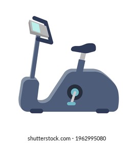 Exercise bike.Vector illustration that is easy to edit.