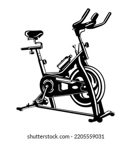exercise blender isolated on a white background
