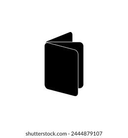 Exercise Book flat vector icon. Simple solid symbol isolated on white background