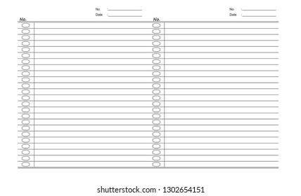 exercise book paper design