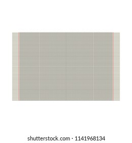 Exercise book school illustration blank. Vector illustration