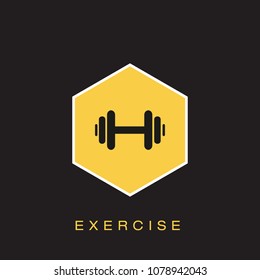 Exercise Icon Concept