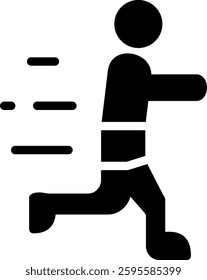 Exercise Icon Element For Design And Vector