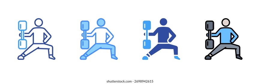 Exercise Icon, Multi Styles Icon Set