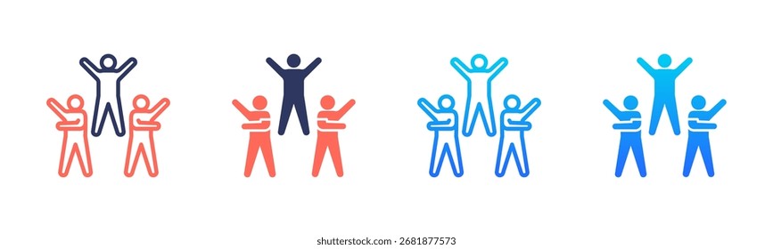 Pacote De Ícones De Exercícios Em Vários Estilos