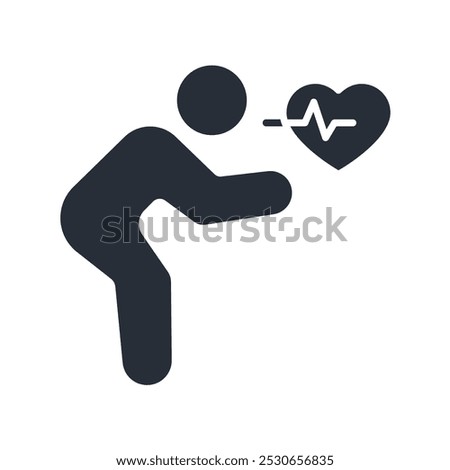 exercise icon. vector.Editable stroke.linear style sign for use web design,logo.Symbol illustration.
