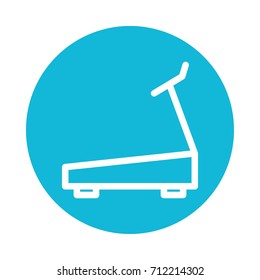 Exercise machine icon