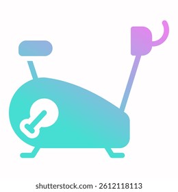 Exercise Machine Icon Element For Design