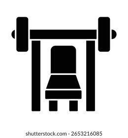 Máquina de exercícios Vetor Ícone que pode facilmente modificar ou editar

