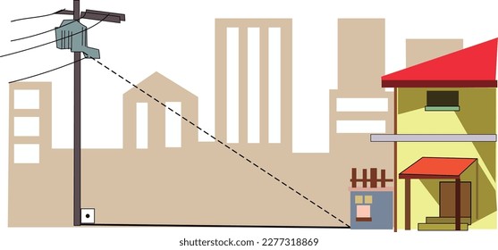 Exercise of Pythagorean theorem application