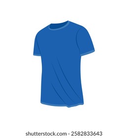 Exercise Shirt, Fitness Flat Vector Illustration Isolated