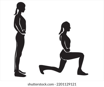 Ejercer dibujos de silueta para dar forma a tu cuerpo