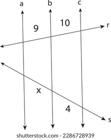 Ejercicio de la aplicación Thales Theorem