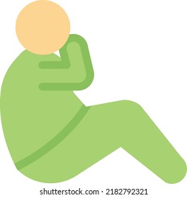 exercise Vector illustration on a transparent background. Premium quality symbols. Line Color vector icons for concept and graphic design.