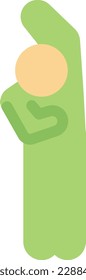 exercise Vector illustration on a transparent background. Premium quality symmbols. Glyphs vector icons for concept and graphic design.