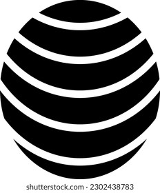ilustración del vector de ejercicio en un fondo transparente. Símbolos de calidad superior. Iconos vectoriales de glifos para diseño de conceptos y gráficos.