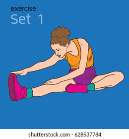 Exercise woman.