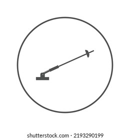 Exercises jammer t bar row icon | Circle version icon |