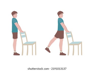 7,126 Back kick exercise Images, Stock Photos & Vectors | Shutterstock