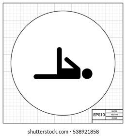 Exercising person
