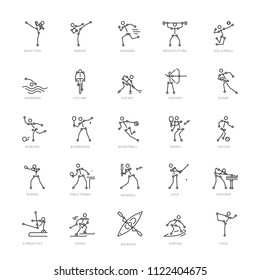 Exercising, Sport, Gym, Fitness, Icons, Vector and Illustration
