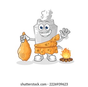 the exhaust ancient cartoon. cartoon mascot vector