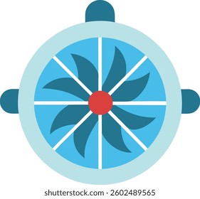 exhaust fan icon vector illustration design