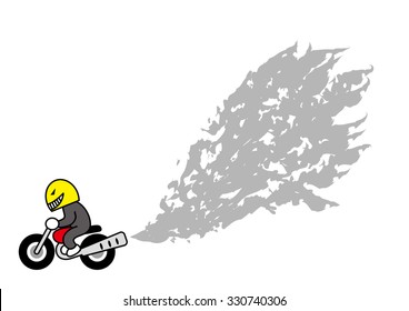 Exhaust gas