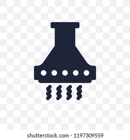 Exhaust hood transparent icon. Exhaust hood symbol design from Electronic devices collection.