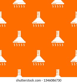 Exhaust pattern vector orange for any web design best