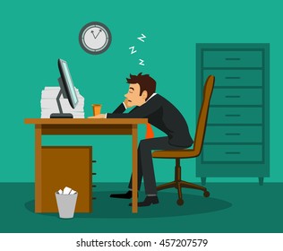 Lazy Worker Images Stock Photos Vectors Shutterstock