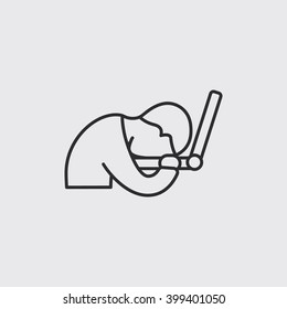 exhausted worker with laptop