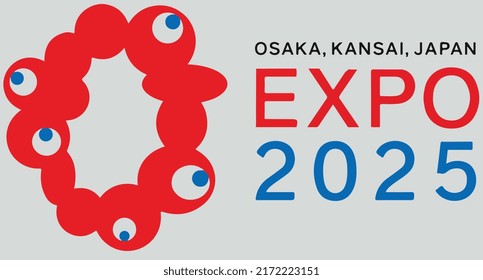 AUSSTELLUNG OSAKA JAPAN 2025 VEKTORDESIGN