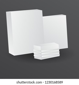Exhibition stand plain used for mock-ups and branding and Corporate identity.3d illustration