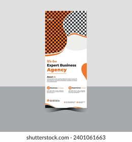 exhibition vector Banner Speech presentation  X-banner Vector Roll Up leaflet Business display Background Advertising Template